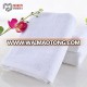 Wholesale Pure White Plain Dyed Custom 100% cotton hotel towels